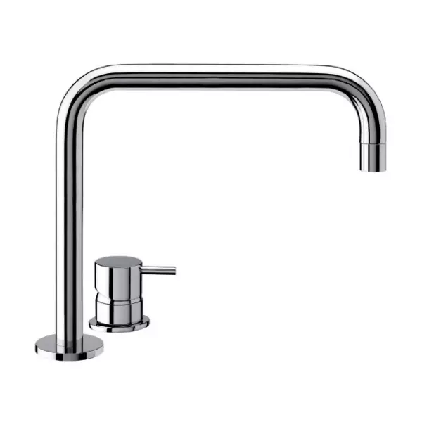 Waterevolution Flow 2-gats wastafelkraan chroom T112H01