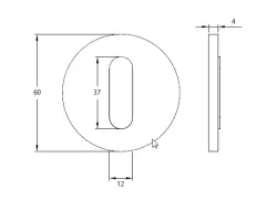 Waterevolution Flow inbouw wastafel infrarood sensor op netstroom chroom T118EE01