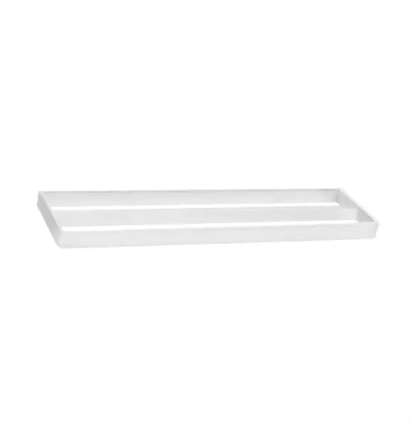 Waterevolution Deep dubbele handdoekhouder 60 cm mat wit A212DBR