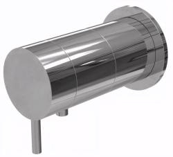 Waterevolution Flow inbouw douchethermostaat ronde rozet chroom T142TB01