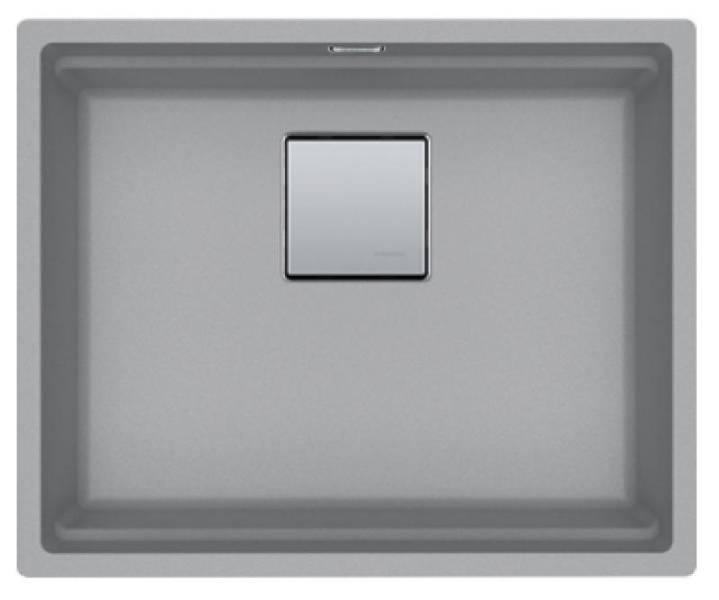 Franke Kubus KNG 110.52 spoelbak 52x42 grijs graniet onderbouw 125.0512.507