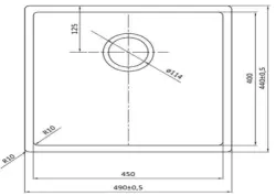 Lorreine 45R Luxe rvs spoelbak 45x40 cm vlakbouw onderbouw en opbouw 1208912452