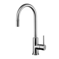 Caressi Stainless steel eenhendel keukenmengkraan RVS volledig roestvrij staal CA114I U ECO 1208920630