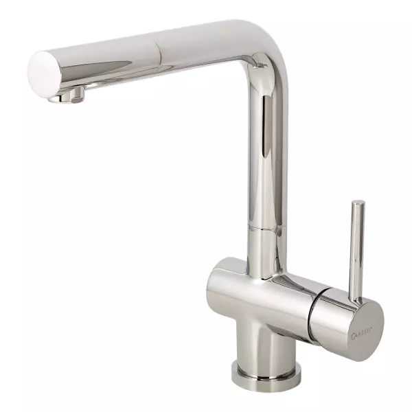 CARESSI Chrome eenhendel keukenmengkraan met uittrekbare kraanuitloop chroom CA108CH U ECO 1208920642