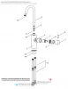 Waterevolution Flow wastafelkraan hoog model RVS T1121FIE