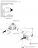 Waterevolution Flow inbouw douchethermostaat met 1 stopkraan technische tekening