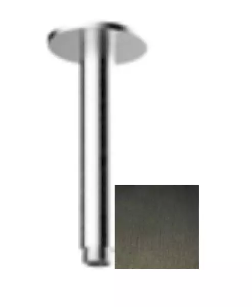 SB Round 316 plafond douche arm rond 10cm PVD gun metal 1208946693