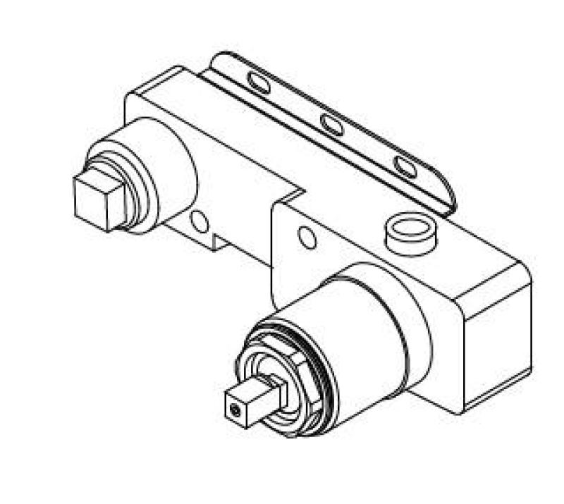 Waterevolution Inbouwdeel wastafelmengkraan 2-gaten T0.16.I