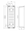 Ausmann Elbe inzetbak restenbak RVS PVD gold tbv spoelbak 40cm 1208952333 tech