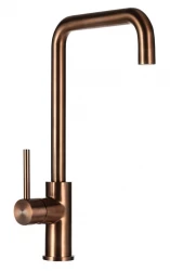 Lorreine Medway Copper keukenkraan PVD met draaibare uitloop 1208952363