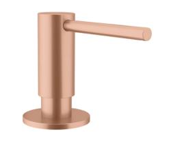 Franke Atlas koperen Inbouw zeepdispenser pvd copper 112.0717.104