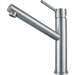 Franke Orbit massief rvs hoge Keukenkraan met draaibare uitloop inox 115.0600.928