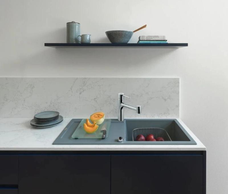 Franke Centro Keukenkraan chroom met uittrekbare sproeidouche 115.0600.131