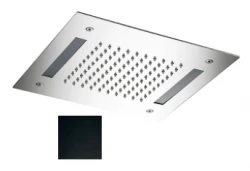 SB Easy  Regendouche inbouw 30x30cm Mat Zwart met verlichting 1208955439