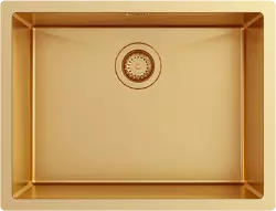 Ausmann Turt gouden spoelbak gold PVD 54x40 onderbouw vlakbouw en opbouw 1208956949