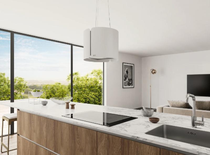 Franke Smart Suspended eiland mat wit afzuigkap 42cm 345.0654.932