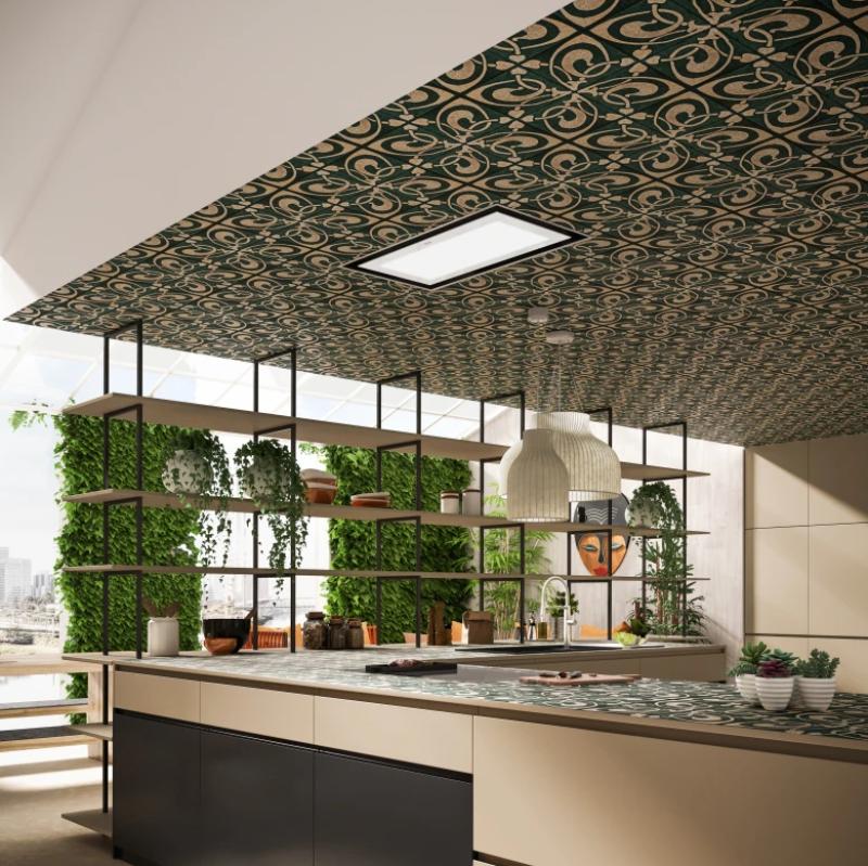 Franke Maris plafondunit wit glas afzuigkap 90cm 350.0679.886