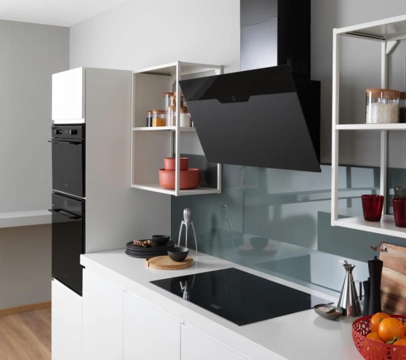 Franke Maris Drip Free wandmodel mat zwart afzuigkap 90cm 330.0657.418