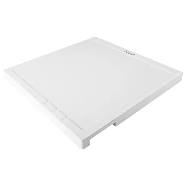 Aquadesign Unix afdruiprek graniet 35x35cm wit 1208958212