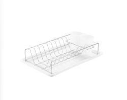 EPKA Dish chroom/wit vaatdroger staal 38x10x25cm 1208958240