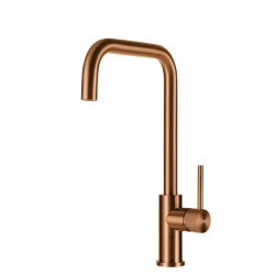 Lorreine Medway Royal Copper keukenkraan PVD met draaibare uitloop MEDWAY-COPPER-XX