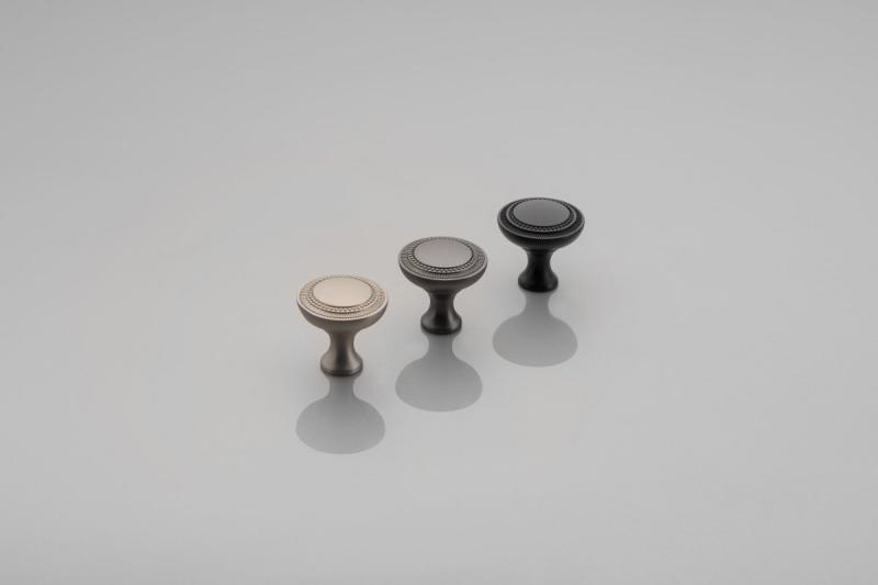 Aluminium knob IMPERIA brushed titanium 1208959146