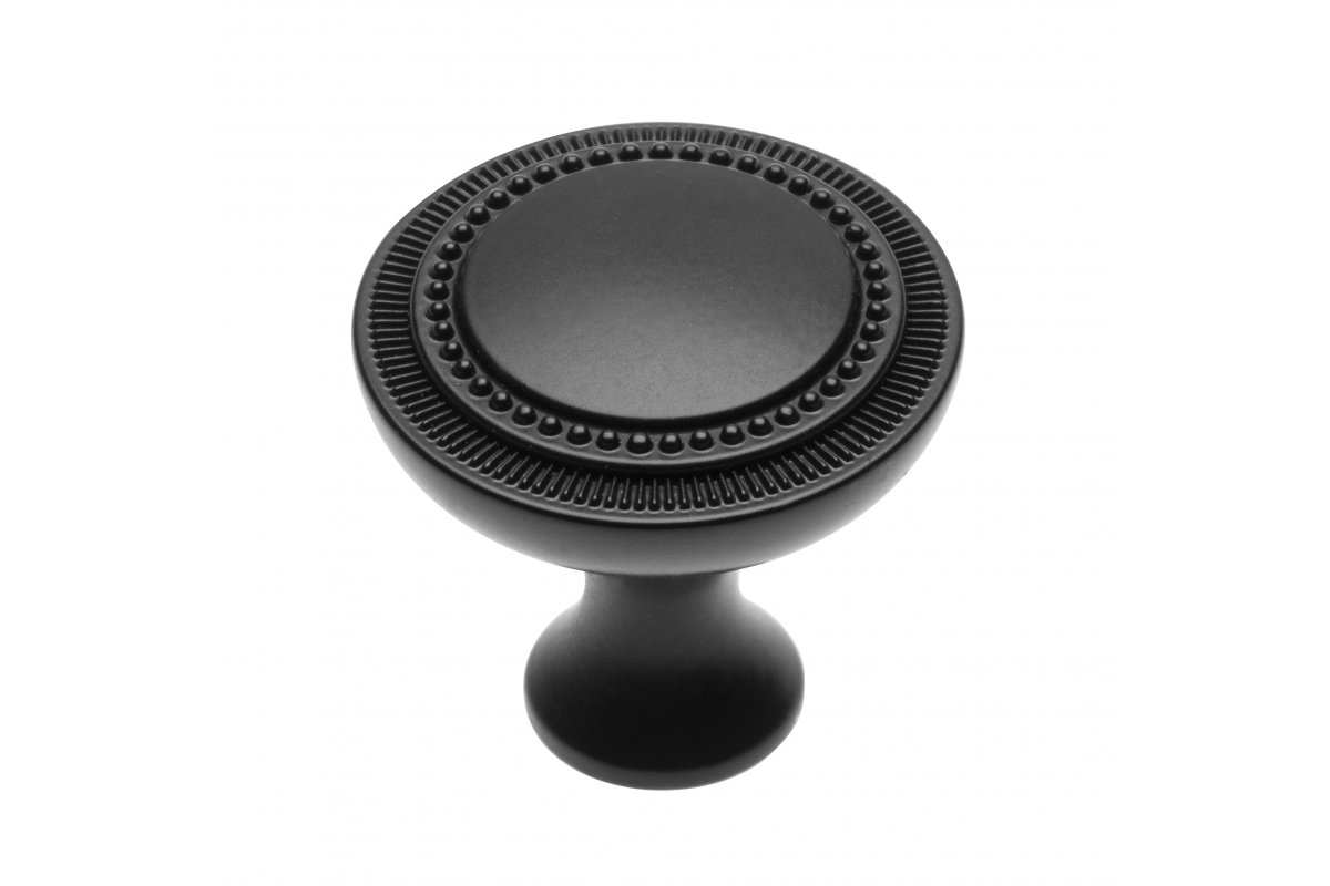 Aluminium knob IMPERIA black mat 1208959147 - Productafbeelding
