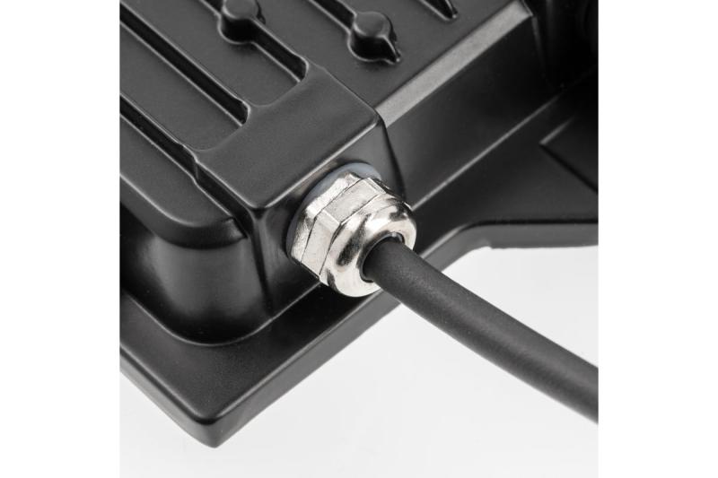 G-TECH LED floodlight with motion sensor,20W,2000lm,AC220-240V,50/60 Hz,PF>0,9,RA>80,IP65,120°,4000K,black 1208959174