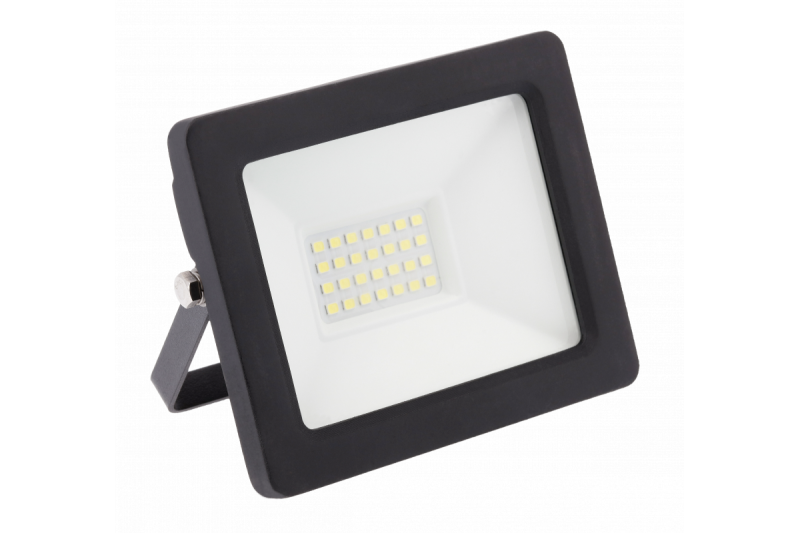 G-TECH LED floodlight 30W, 2400lm AC220-240V, 50/60 Hz, PF>0,9, RA>80, IP65, 120°, 4000K, black 1208959190