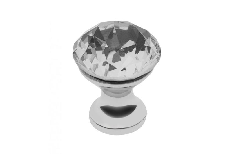 Zamak knob Crystal Palace B 20mm chrome + CRYSTAL 1208959269
