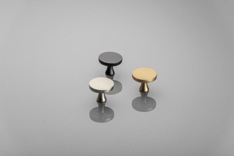 DUNE inox knob - brushed steel 1208959279