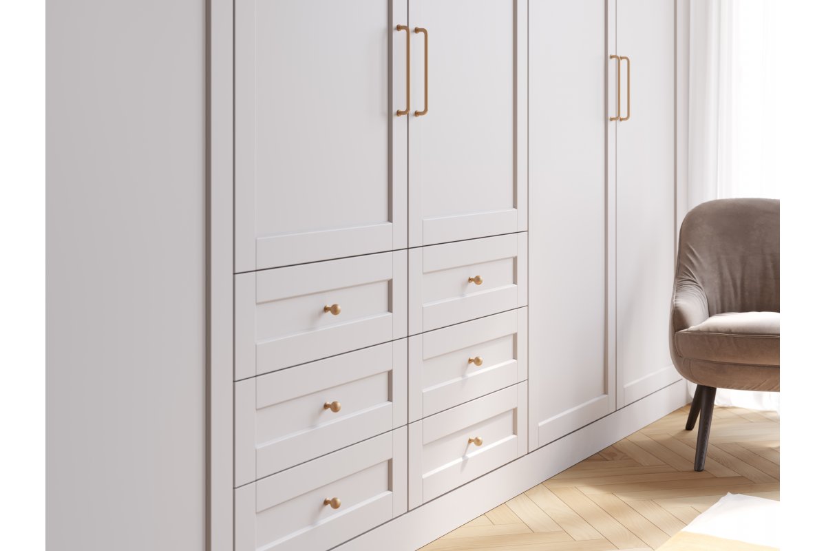 NORD zamak knob, brushed gold 1208959296 - Productafbeelding 4