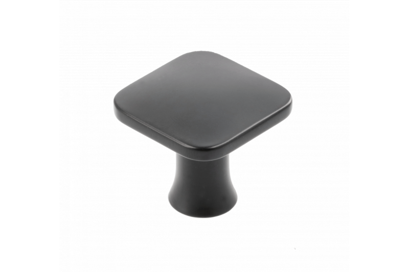 PIAZZA nut knob matt black 1208959303