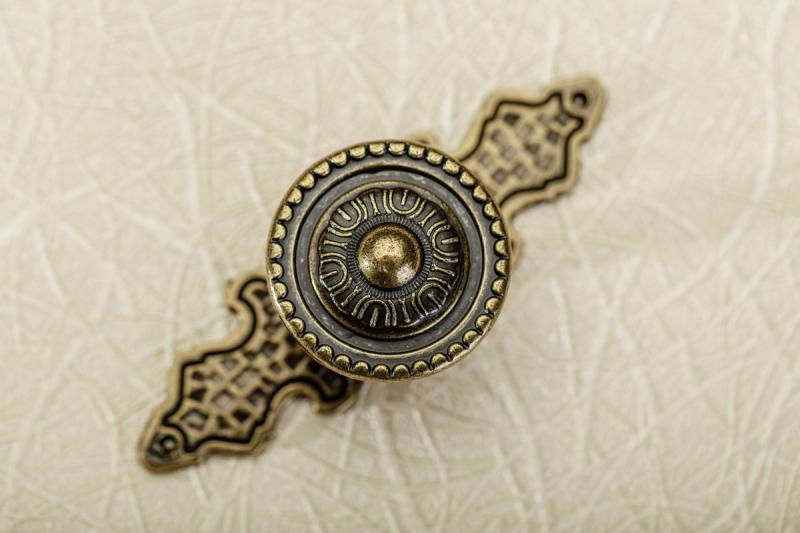 Zamak knob 1136 antique brass 1208959340