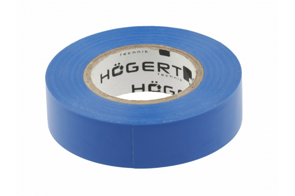 Hoegert Isolatietape 0,13 mm x 19 mm x 20 m blauw 1208959569