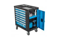Hoegert 7-lade gereedschapskast met een zijdeur met accessoires 544 stuks. 1208962010