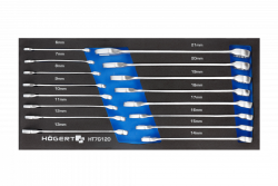 Hoegert Combinatiesleutelset 16 stuks technisch schuim 1208962030