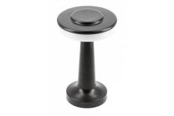 Decor Bureaulamp Monum 3W 200lm DC 5V 1A 3000 K 3 graden. Dimbaar met batterij van 1800 mAh, zwart. 1208962504