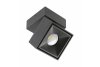 LED luminaire BIANCO, 8W,680lm,AC220-240V,50/60 Hz,PF>0,9,Ra≥80,IP20,IK06,36°,4000K,square,black