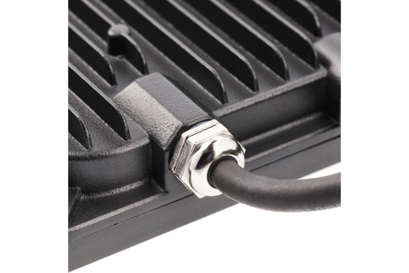 LED floodlight iNEXT with motion sensor 50W 4000lm, PF>0,9, RA>80, IP65, 120°, 6400K, black body 1208962862