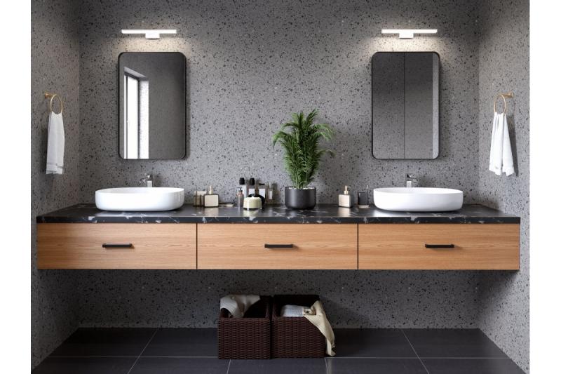 Decor Led-armatuur Catania 600mm 12W AC220-240V 50/60Hz 4000K IP44 RA >80 960lm Wit 1208962885