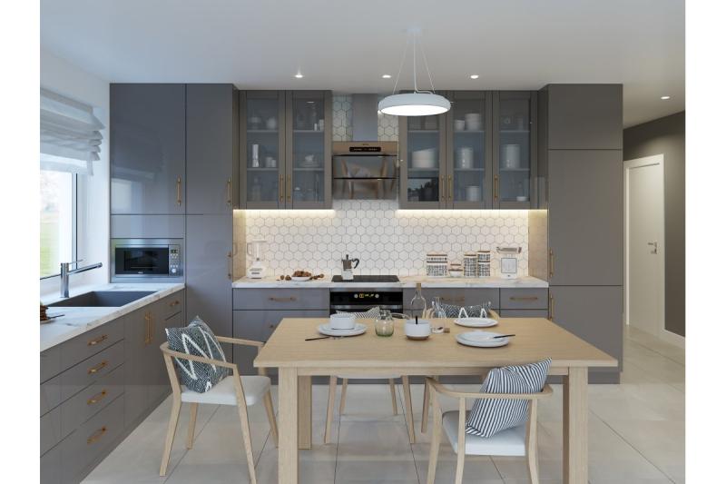 Decor LED-armatuur LEON 35W 3200lm AC220-240V 50/60Hz 120° IP40 4000K opgehangen/plafond wit. 1208962911