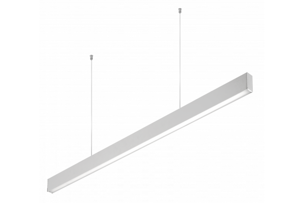 Decor LED opgehangen armatuur LIVIA 40W 3600lm AC220-240V 50-60Hz 100° RA>80 IP20 AL/PC 4000K 120cm wit. 1208962914