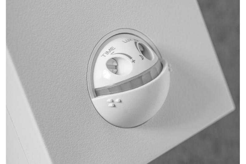 Decor LED-armatuur PARIS met bewegingssensor 10W 900lm IP54 AC220-240V 50/60Hz 140° 9m 4000K wit. 1208963095