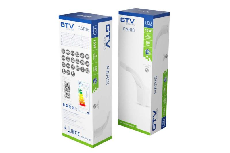 Decor PARIS LED-lamp 10W 900lm IP54 AC220-240V 50/60Hz 140° 4000K wit. 1208963097