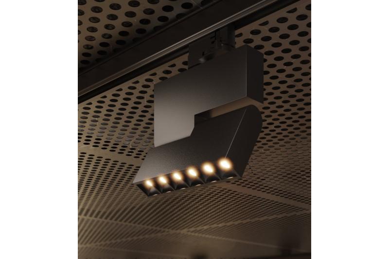 Decor LED-armatuur SIERRA 18W 1620lm AC220-240V 50/60 Hz PF>0 9 Ra≥80 IP20 IK08 4000K 48° zwart. 1208963168