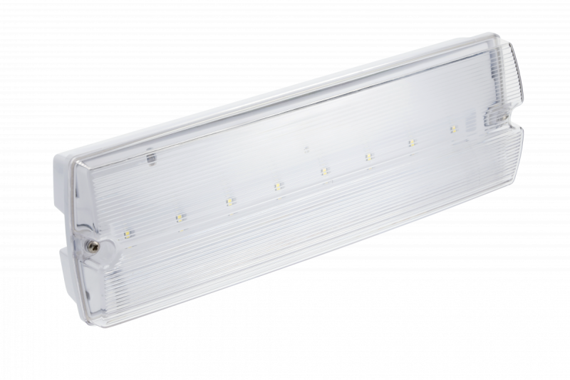 Emergency fixture TERNO-1 LED,3W,250lm,AC220-240V,50-60Hz,IP65,1h,6400K,dual purpose, TEST button 1208963197
