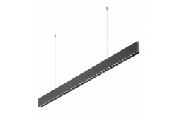 Decor LED opgehangen armatuur VILANA 42W (30W+12W) 4000K RA>80 220-240VAC 48/120° UGR<19 120cm zwart. 1208963237