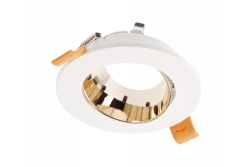 Decor Plafondspot ARIES IP20 φ 90*30mm rond wit/goud 1208963710