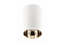 Decor Plafondarmatuur ARIES PC 73x105mm IP20 max 20W rond wit/goud. 1208963819